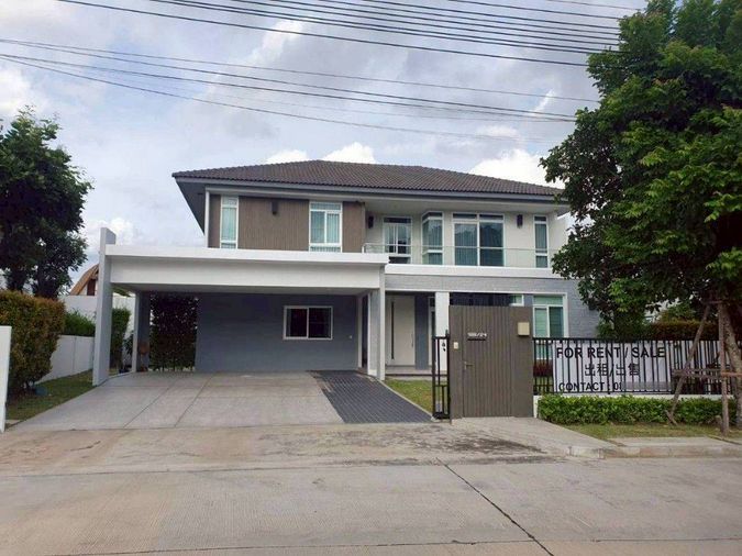 ขายบ้านเดี่ยว หมู่บ้านมัณฑนา เวสต์เกต บางบัวทอง 