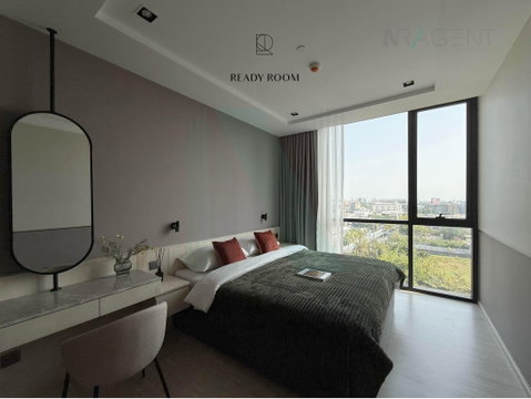 🚩 For Rent Condo THE ROOM SUKHUMVIT 38 Building 1, Floor 10,1 bed room, Room size 45 sqm
