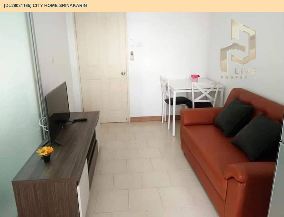 รูป DL26031165 ให้เช่าคอนโด ซิตี้ โฮม ศรีนครินทร์ (City Home Srinakarin) ใกล้ BTS แบริ่ง พร้อมเข้าอยู่ โทรด่วน 0800343450 LineID @655ebbvc - รูปที่ 2/6