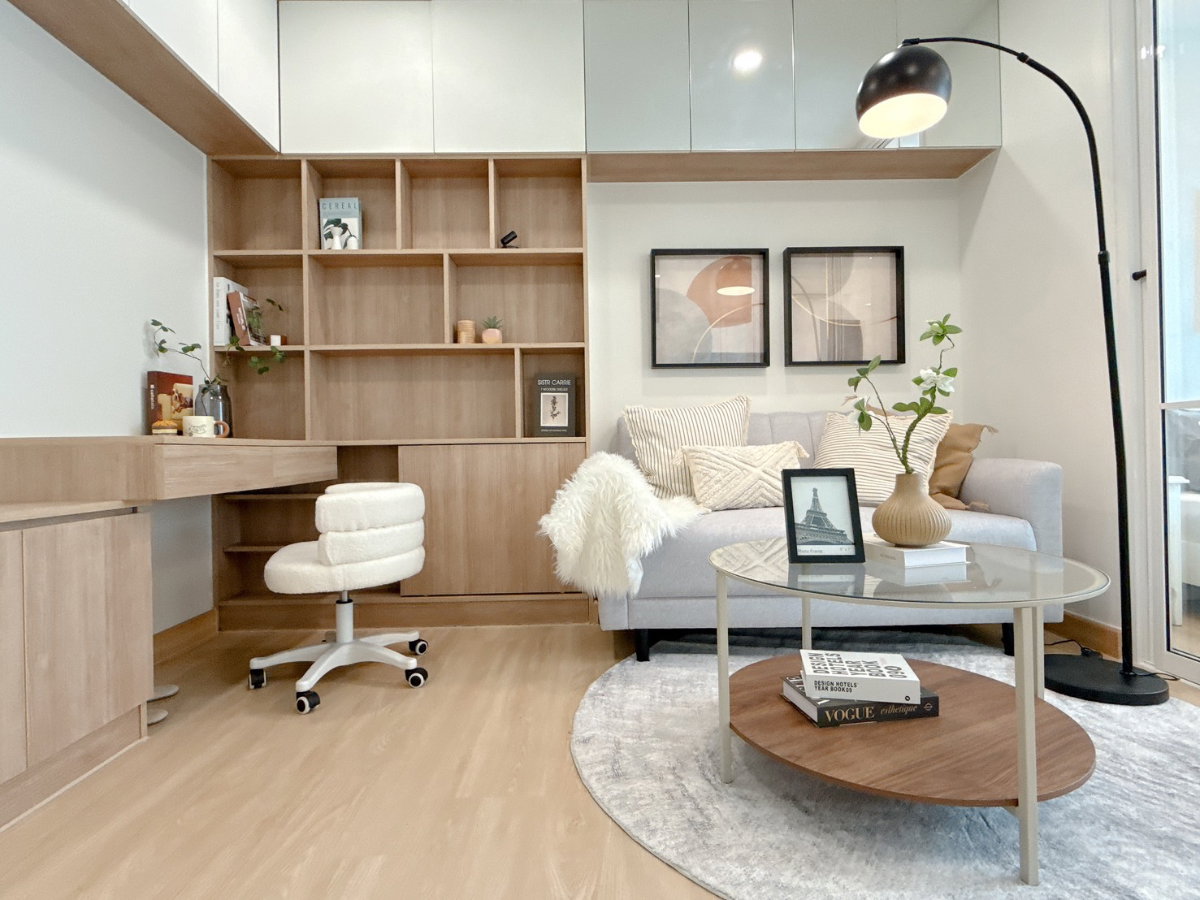 รูป 🌟ดีคอนโด รามอินทรา ตึก D ชั้น 3 ห้องขนาด 31 ตรม🌟 - รูปที่ 6/10