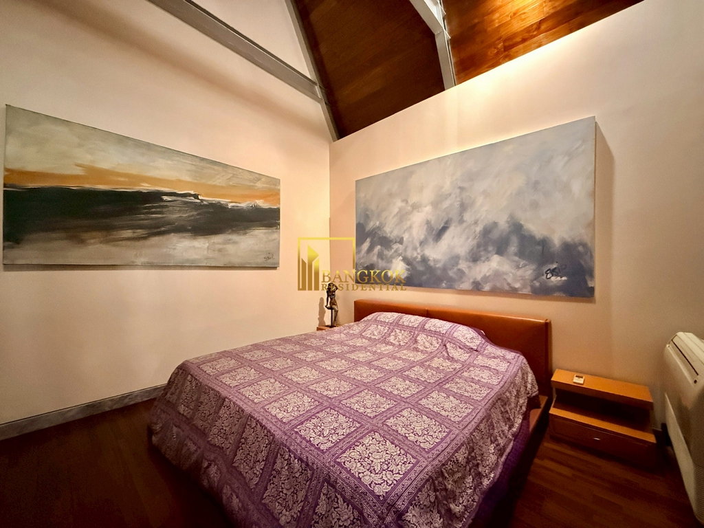 รูป Baan Saraan | Stylish 3 Bedroom Duplex Condo in Phrom Phong - BR4175CD - รูปที่ 10/49