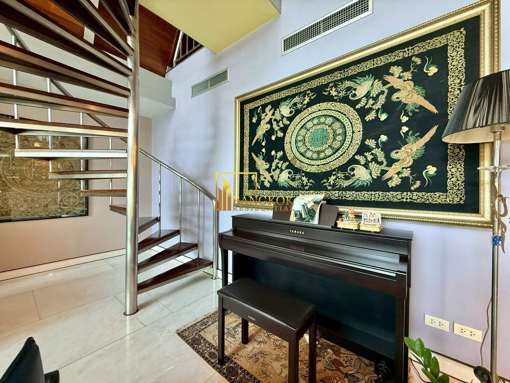 รูป Baan Saraan | Stylish 3 Bedroom Duplex Condo in Phrom Phong - BR4175CD - รูปที่ 28/49
