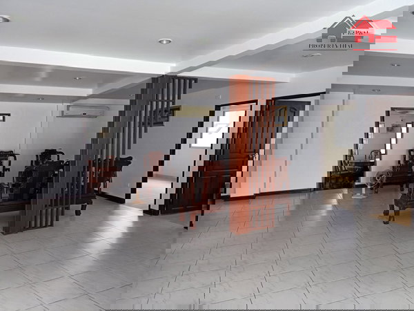 รูป ให้เช่าบ้านเดี่ยว 2 ชั้น เนื้อที่ 99 ตารางวา 6 ห้องนอน 3 ห้องน้ำ แอร์ เฟอร์บางส่วนตกแต่งใหม่ ถนน พัฒนาการ เขตสวนหลวง ราคาเช่า 35,000 บ/ด - รูปที่ 2/25