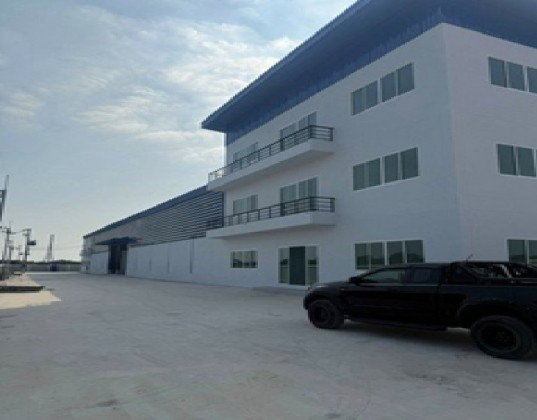 รูป ให้เช่าโกดังพร้อมสำนักงาน 3 ชั้น สร้างใหม่ ทำเล โคกขาม สมุทรสาคร / ใกล้ การไฟฟ้า โคกขาม / พื้นที่สีชมพู ขอใบอนุญาต ร.ง.4 ได้ - รูปที่ 1/10