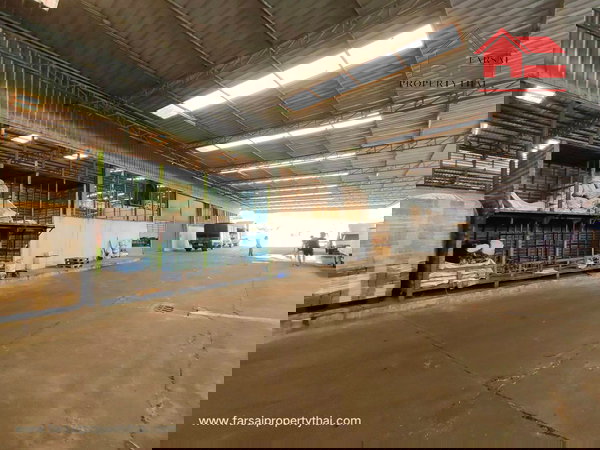 รูป ให้เช่าอาคารโรงงาน/โกดัง พื้นที่ใช้สอย 3,000 ตร.ม ออฟฟิศ มีใบร.ง 4 ถนนพุทธมณฑลสาย 8 สามพราน ราคาเช่า 180,000 บ/ด  - รูปที่ 20/22