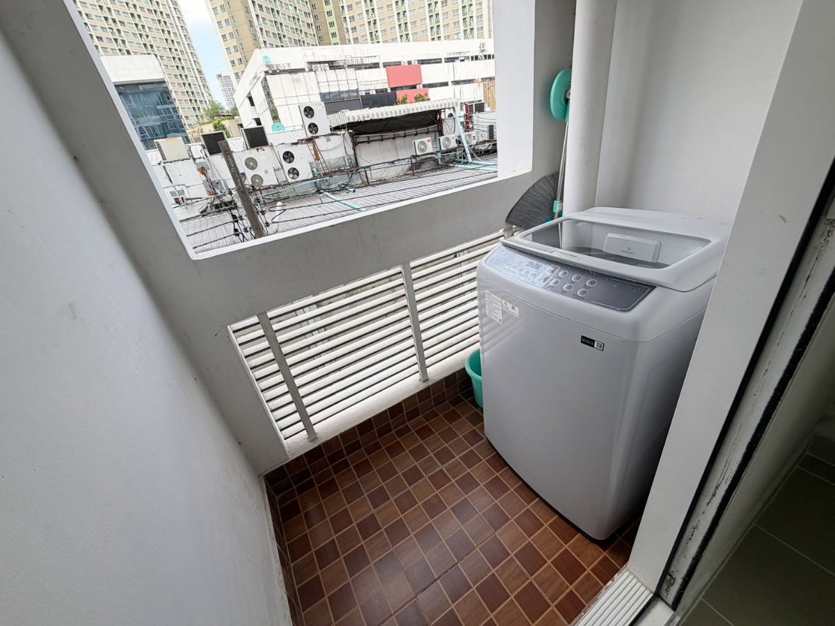 รูป 🎈 พร้อมให้เช่า คอนโด การ์เดน อโศก - พระราม 9 ขนาด 33 ตรม. 1 ห้องนอน 1 ห้องน้ำ 12,000/เดือน - รูปที่ 8/9