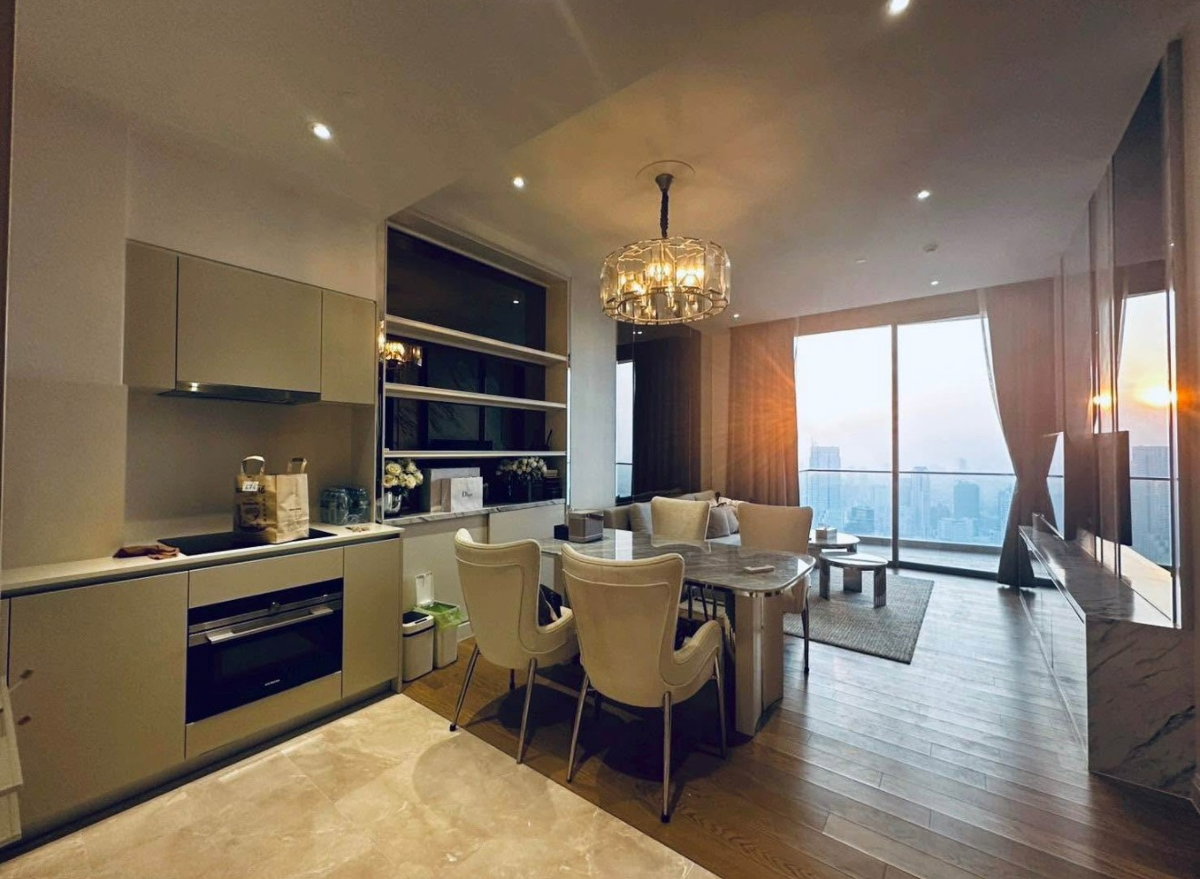 รูป 🔥 ปล่อยเช่าคอนโด Magnolias Waterfront Residences ห้องวิวสวย เป็นวิวแม่น้ำเจ้าพระยา 🔥 - รูปที่ 4/9