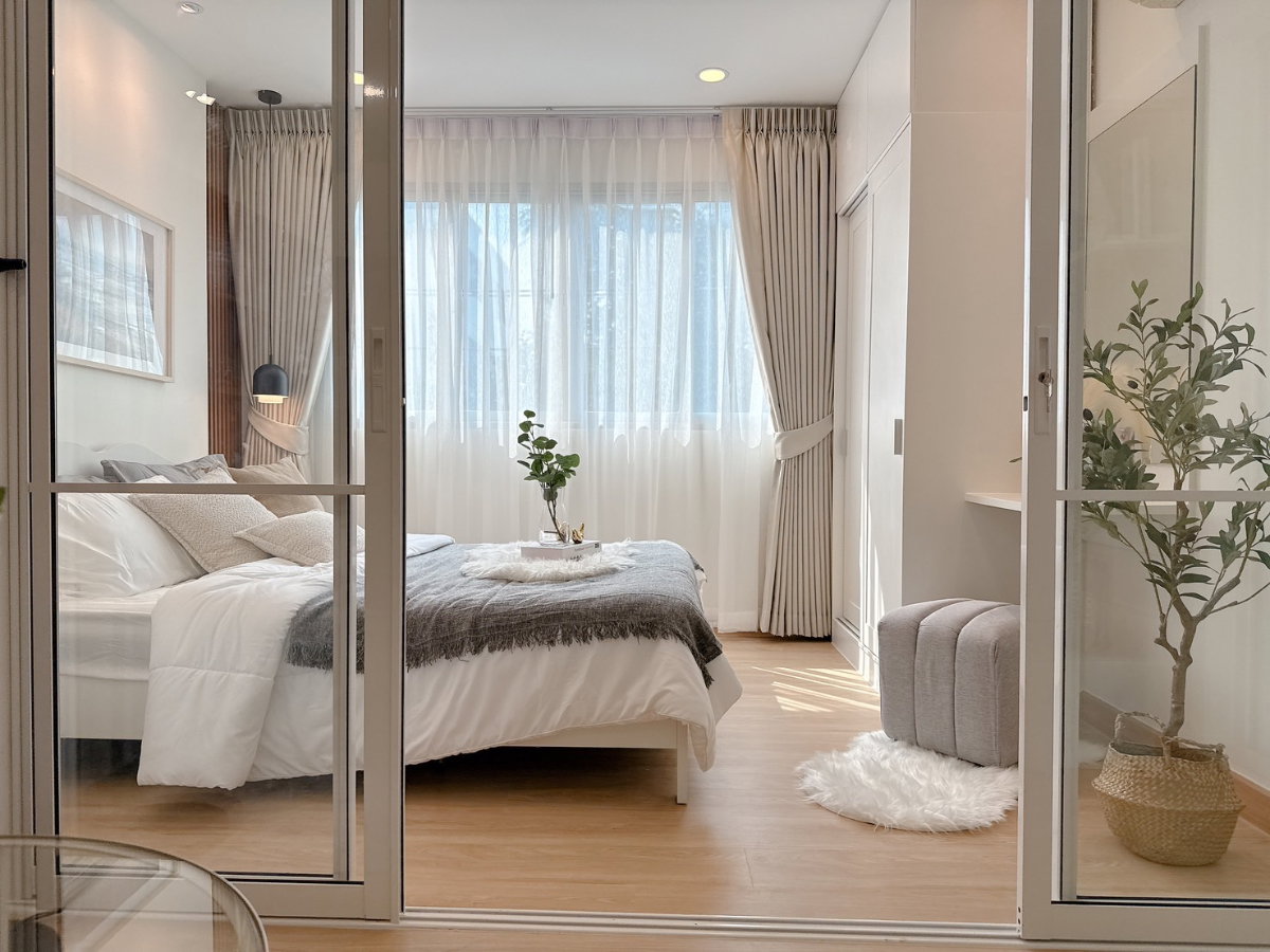 รูป 🌟ดีคอนโด รามอินทรา ตึก D ชั้น 3 ห้องขนาด 31 ตรม🌟 - รูปที่ 2/10