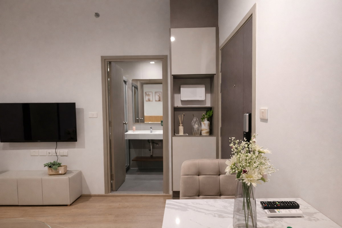 รูป 🍀🍀 Prime condo location 🚆ให้เช่า📌 ไอดีโอ พระราม9 - อโศก (Line:@rent2022)MRT พระราม9 ✨พร้อมเข้าอยู่  ✨ A09737 - รูปที่ 7/11