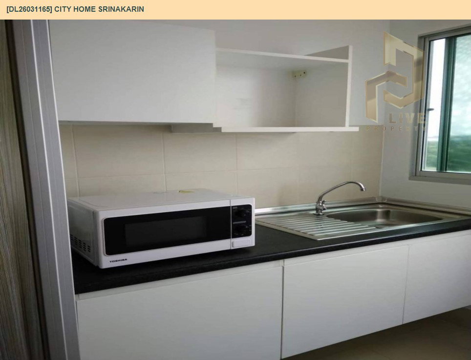 รูป DL26031165 ให้เช่าคอนโด ซิตี้ โฮม ศรีนครินทร์ (City Home Srinakarin) ใกล้ BTS แบริ่ง พร้อมเข้าอยู่ โทรด่วน 0800343450 LineID @655ebbvc - รูปที่ 6/6