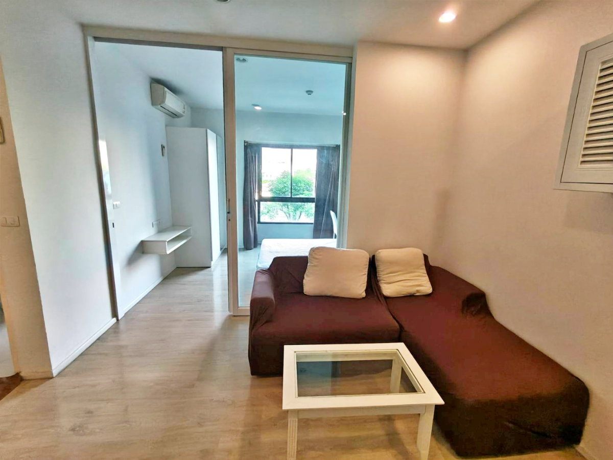 รูป ให้เช่า คอนโด S1 Rama9 32 ตรม. 1 นอน เฟอร์ครบ มีเครื่องซักผ้า 10,000/ด. ว่างพร้อมอยู่ ใกล้ Airport Link หัวหมาก  - รูปที่ 1/17