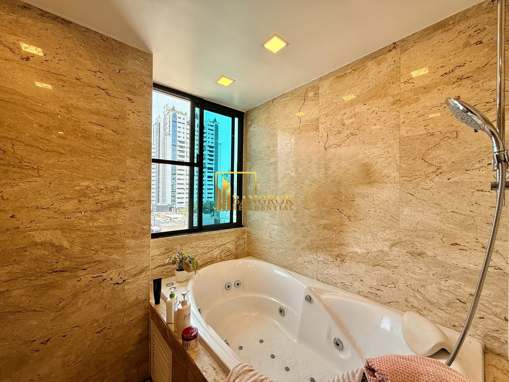 รูป Baan Saraan | Stylish 3 Bedroom Duplex Condo in Phrom Phong - BR4175CD - รูปที่ 36/49