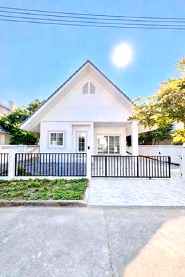 บ้านเดี่ยว เชียงใหม่ : ขายบ้านรีโนเวทใหม่พร้อมอยู่ ทำเลถนนสันกำแพงสายเก่า เดินทางสะดวก