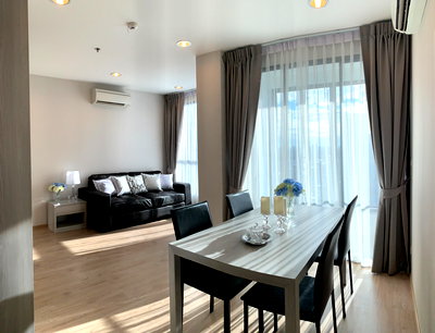 Condos for rent : Best Price ‼️ For Rent: Ideo Q Ratchathewi, beautiful room, fully furnished, ready to move in, high floor, city view | Code DS2285 Line : @Dstay