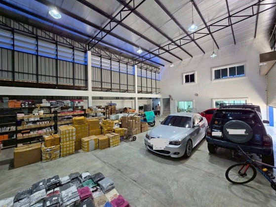 รูป ให้เช่าโกดัง พร้อมสำนักงานพร้อมห้องพัก / พื้นที่ใช้สอย 405 ตารางเมตร / Office 2 ชั้น / ทำเล ถนนกาญจนาภิเษก ติดกับสมาคมปักใต้  - รูปที่ 7/15