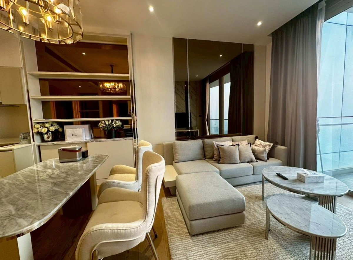 รูป 🔥 ปล่อยเช่าคอนโด Magnolias Waterfront Residences ห้องวิวสวย เป็นวิวแม่น้ำเจ้าพระยา 🔥 - รูปที่ 7/9