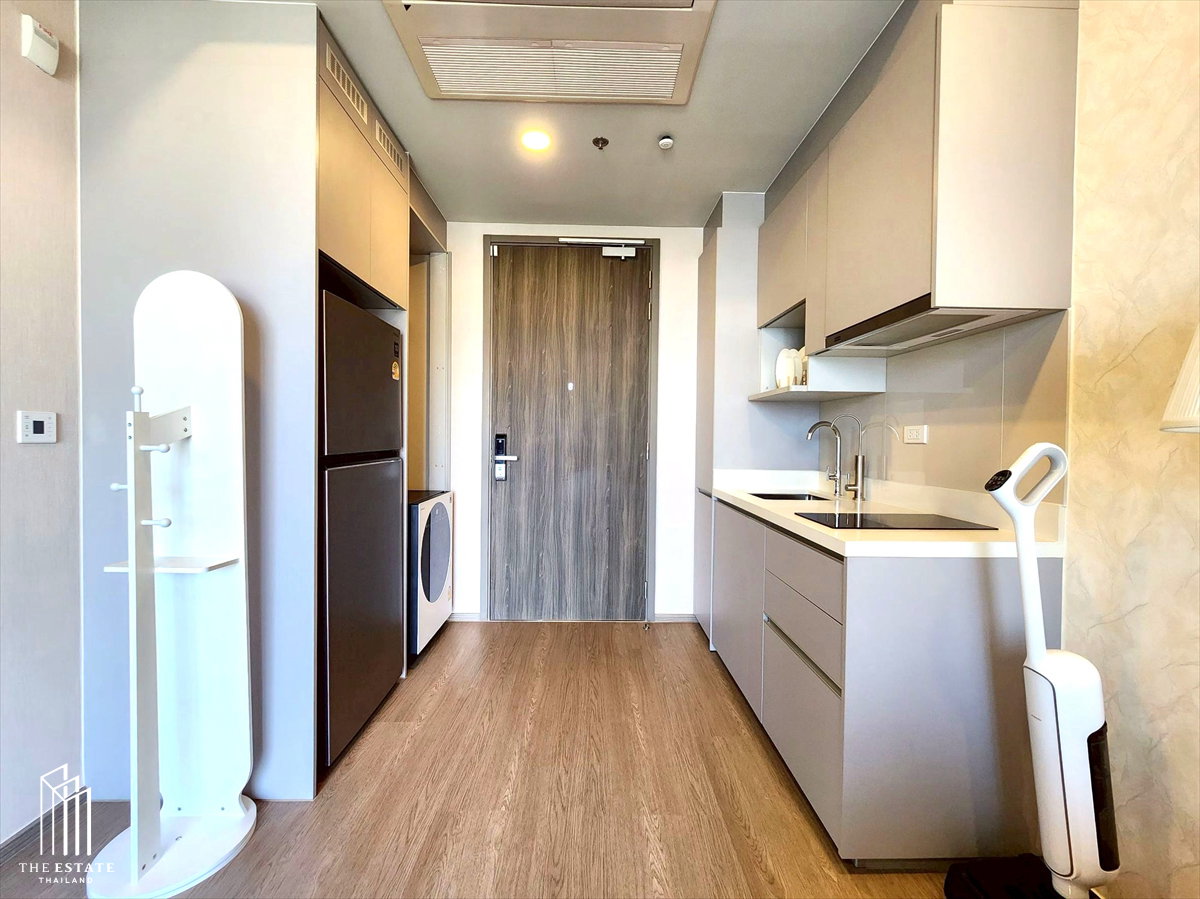 รูป For rent Whizdom The Forestias (Destinia) วิวพื้นที่สีเขียว โล่งสบายตา แต่งครบ @27,000 Baht - รูปที่ 5/11