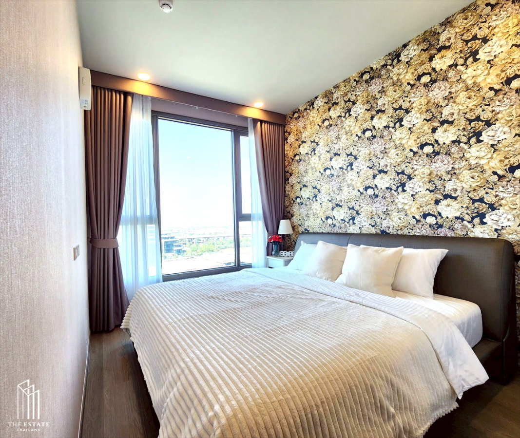 รูป For rent Whizdom The Forestias (Destinia) วิวพื้นที่สีเขียว โล่งสบายตา แต่งครบ @27,000 Baht - รูปที่ 2/11