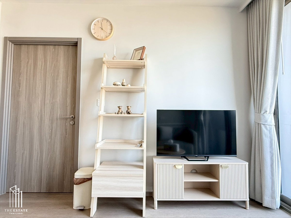 รูป For rent Whizdom The Forestias (Destinia) ห้ชั้นสูง วิวโล่งโซนชานเมืองสบายตา  ห้องตกแต่งสไตล์อบอุ่น @30,000 Baht - รูปที่ 4/8