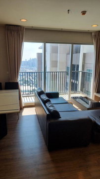 For Rent Condo FUSE CHAN - SATHORN Building 1, Floor 28,2 bed room, Room size 56.00 sqm