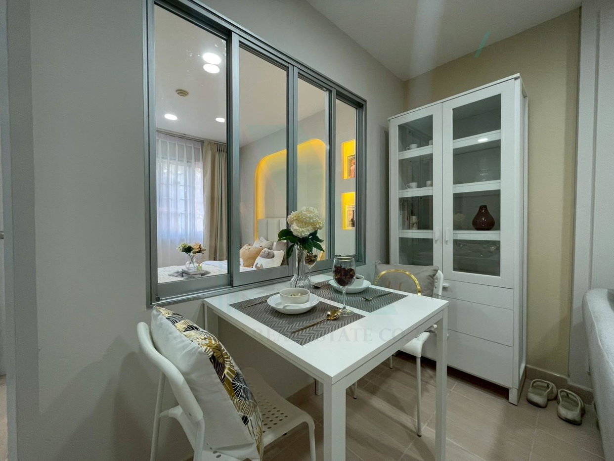 รูป 🔺 ขายคอนโด ลุมพินี คอนโดทาวน์ บดินทรเดชา-รามคำแหง อาคาร D4 ชั้น 1 1 ห้องนอน ขนาด 28 ตรม ใกล้ เดอะมอลล์ รามคำแหง - รูปที่ 1/8