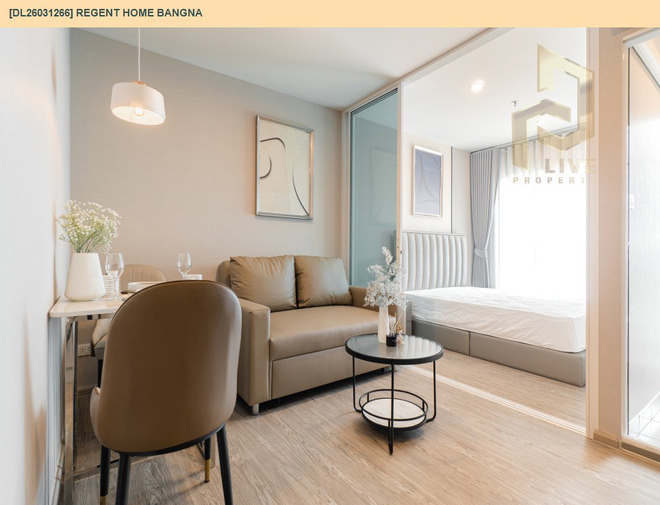 รูป DL26031265 ให้เช่าคอนโด รีเจ้นท์ โฮม บางนา (Regent home bangna) ใกล้ BTS บางนา พร้อมเข้าอยู่ โทรด่วน 0656259498 LineID @257sxzzu - รูปที่ 4/16