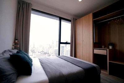 ขายคอนโด : Ideo Mobi Asoke | ใกล้ MRT เพชรบุรี & Airport Rail Link มักกะสัน #WER048