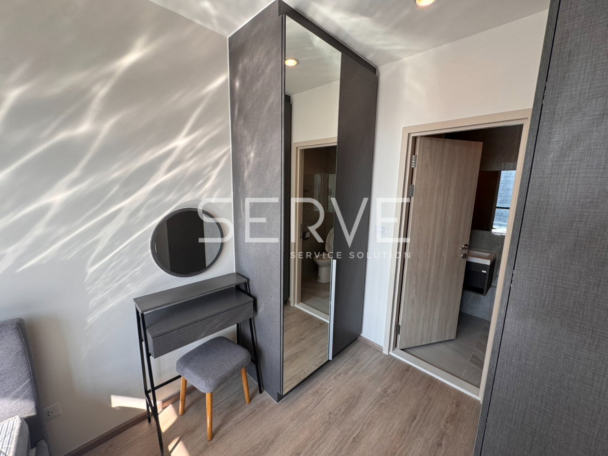 รูป 🔥4.6 MB- ห้องใหม่แกะกล่อง 1นอน ชั้นสูงสุด 30+ วิวดีมาก เฟอร์จัดเต็ม พร้อมอยู่ คอนโดใหม่ ทำเลดีมาก ใกล้ MRT พระราม 9 @ NUE District R9 - รูปที่ 4/9