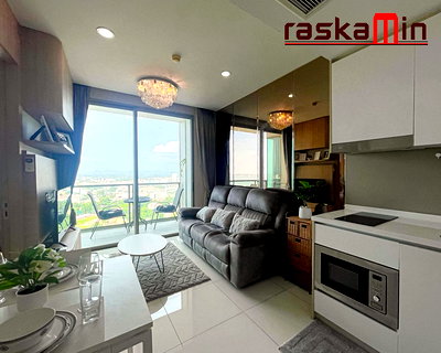 ขายคอนโด : KT0340📲LineID @556ryccg🏄‍♂️1ห้องนอน 35.5ตรม ตึก A ชั้นสูง🌊วิวเมือง+ทะเล พร้อมเฟอร์นิเจอร์🌴The Riviera Wongamat พัทยาเหนือ