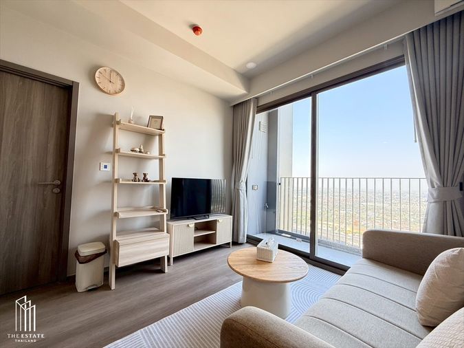 For rent Whizdom The Forestias (Destinia) ห้ชั้นสูง วิวโล่งโซนชานเมืองสบายตา  ห้องตกแต่งสไตล์อบอุ่น @30,000 Baht