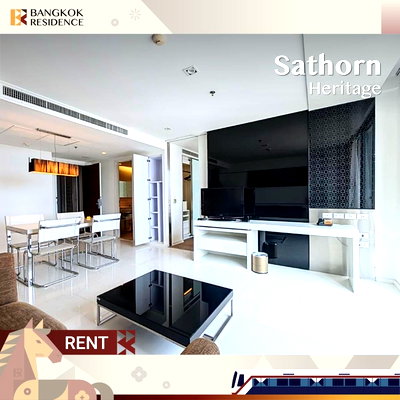 คอนโดให้เช่า : Condo for Rent 💎 Sathorn Heritage ใกล้ BTS เซนต์หลุยส์ 💙 ห้องใหญ่ ราคาดี 1BR เพียง 26K!