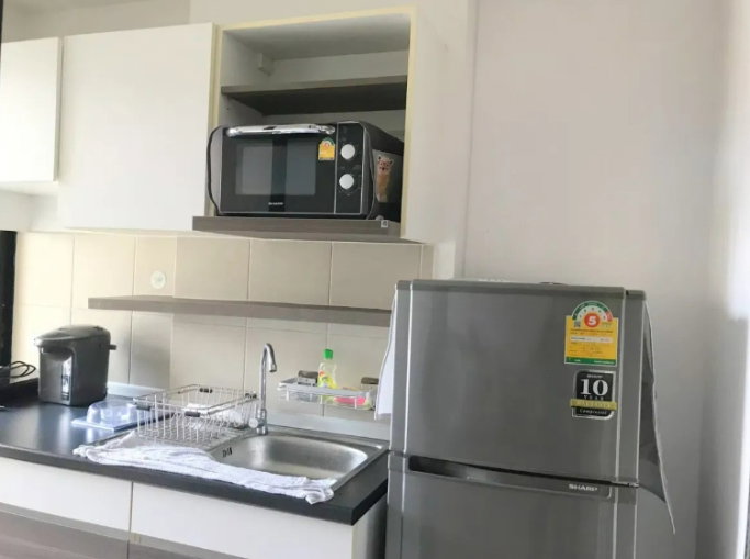 รูป คอนโด ศุภาลัย คิวท์ รัชโยธิน - พหลโยธิน 34 ใกล้ MRT เสนานิคม ตึก Bellis ชั้น 6 ห้องใหญ่ 33 ตรม. ของครบ เพียง 9,000 บาท - รูปที่ 9/9