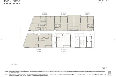 Condos for sale BTS Phrom Phong : 2-BR Condo at Muniq Phromphong near BTS Phrom Phong (ID 2446467)