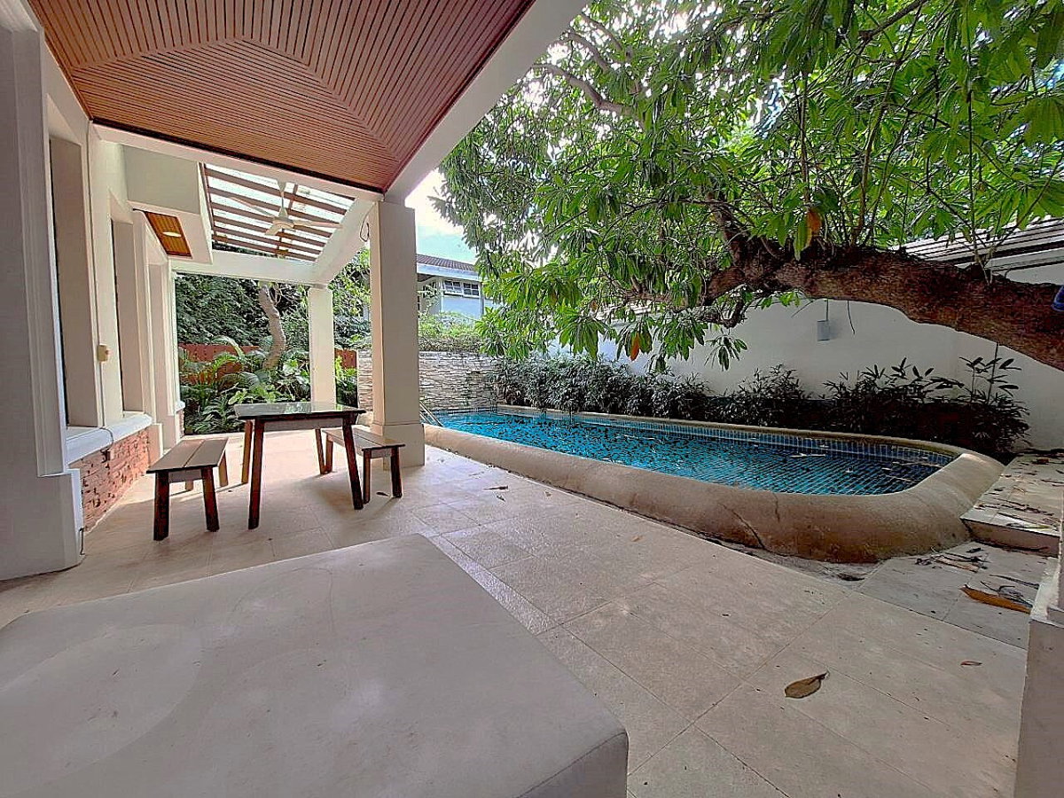 รูป 🏡 บ้านเดี่ยวสไตล์รีสอร์ท พร้อมสระว่ายน้ำส่วนตัว เอกมัย ** NO CO-AGENT ** - รูปที่ 21/25