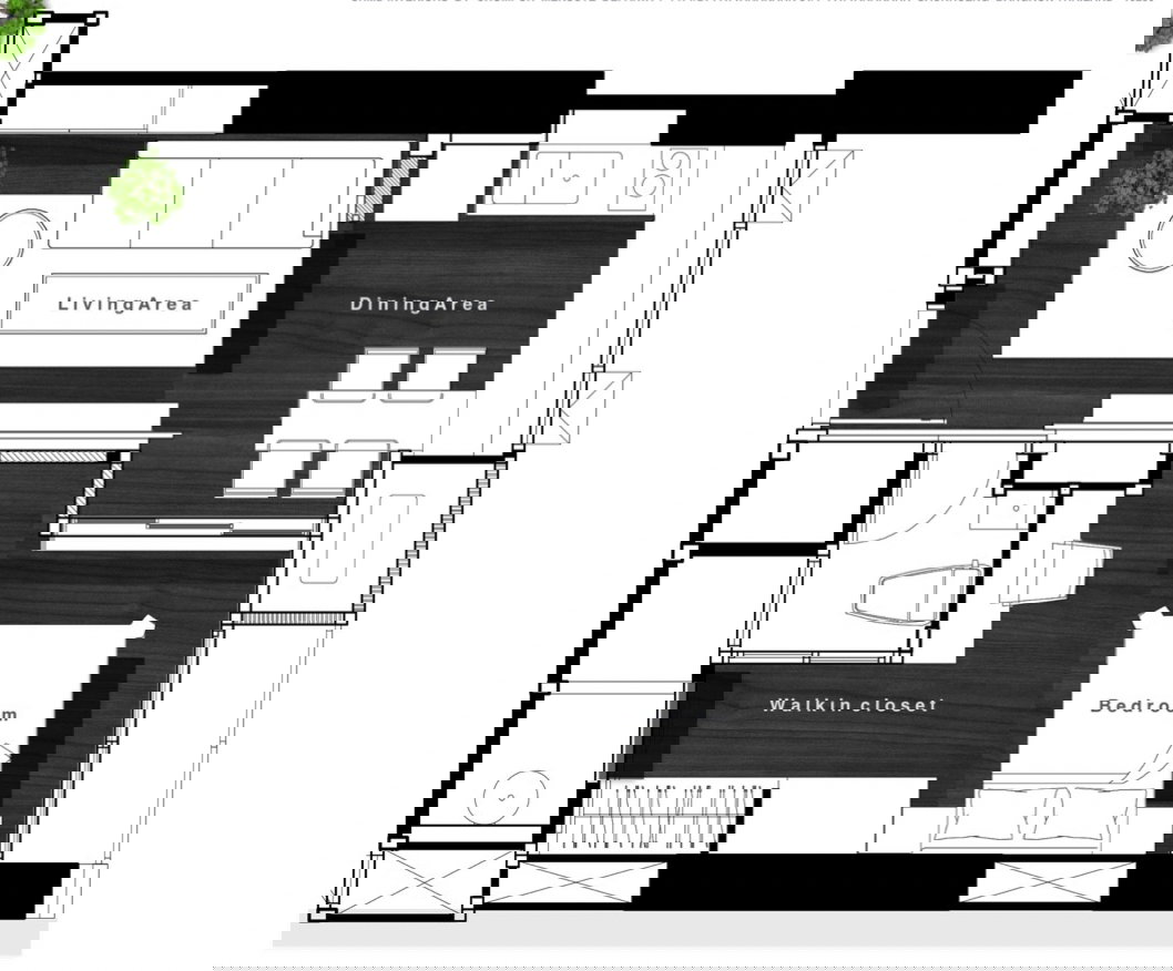 รูป (ให้เช่า) Rhythm พหล-อารีย์ ชั้น 28 สูง ห้องสวย แต่งใหม่จัดเต็ม เฟอร์ครบพร้อมอยู่ 45 ตร.ม สงบมาก - รูปที่ 25/25