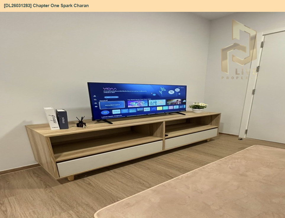 รูป DL26031283 ให้เช่าคอนโด แชปเตอร์ วัน สปาร์ก จรัญ (Chapter One Spark Charan) ใกล้ MRT บางพลัด พร้อมเข้าอยู่ โทรด่วน 0842740999 LineID @523dslwi - รูปที่ 5/13