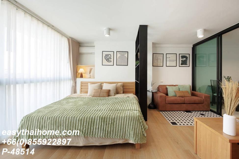 รูป P-48514 สตูดิโอวิวเมือง @แบงค์คอก เฟ'ลิซ สุขุมวิท 69 | พร้อมเข้าอยู่ 18,500 บ. | Line Id: @easythaihome | 085-592-2897 - รูปที่ 5/9
