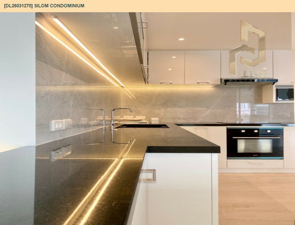 รูป DL26031270 ให้เช่าคอนโด สีลม คอนโดมิเนียม (Silom Condominium) ใกล้ - พร้อมเข้าอยู่ โทรด่วน 0800343450 LineID @655ebbvc - รูปที่ 3/9