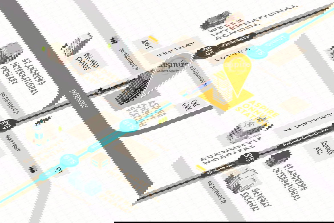 รูป 🏡ให้เช่าคอนโด :  แอสปาย อ่อนนุช สเตชั่น    (ST-02) - รูปที่ 9/10