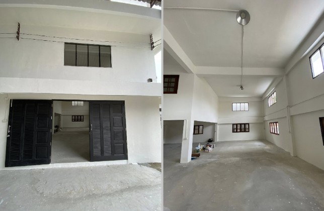 รูป ให้เช่าโกดัง + สำนักงาน อาคาร 3 ชั้น รีโนเวทใหมj / ทำเล บางนา ตราด กม.2 ตรงข้าม Central บางนา / รถสิบล้อ เข้าออก เท่านั้น - รูปที่ 10/11