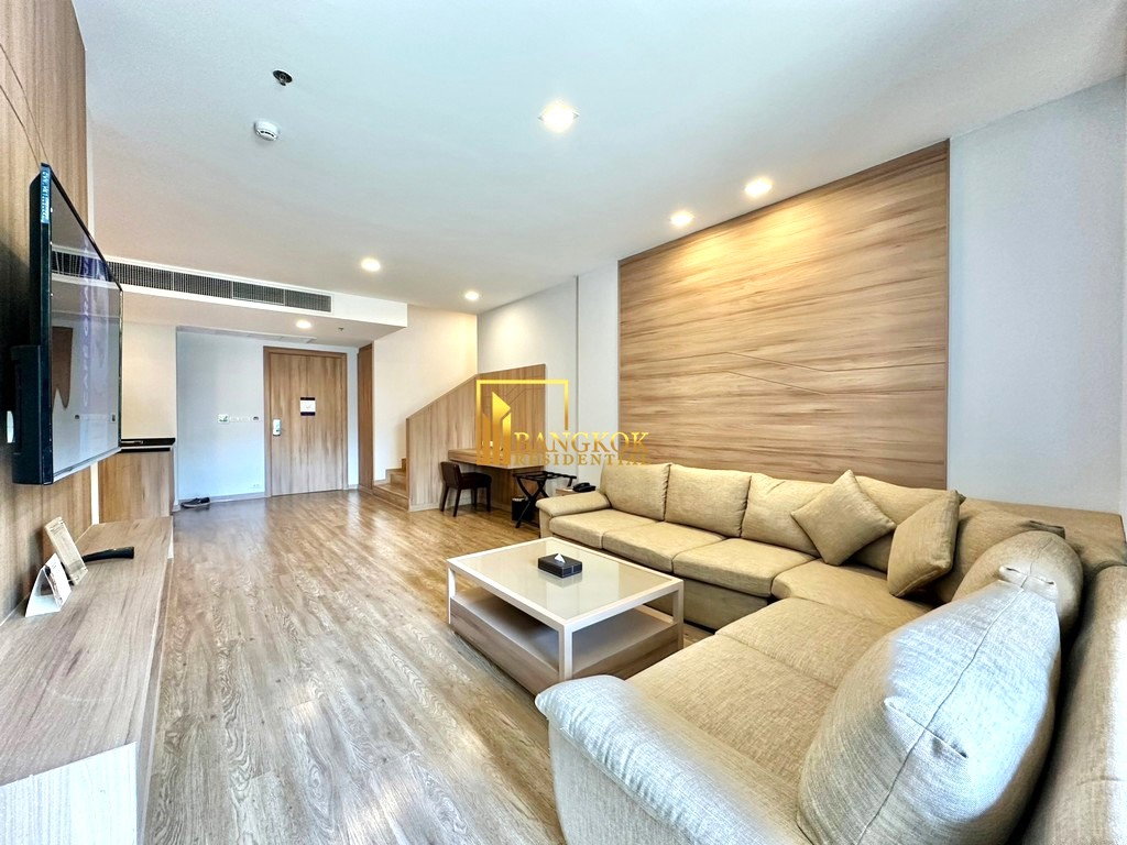 รูป Stunning 2 Bedroom Duplex Serviced Apartment in Phrom Phong - BR30045SA - รูปที่ 2/33