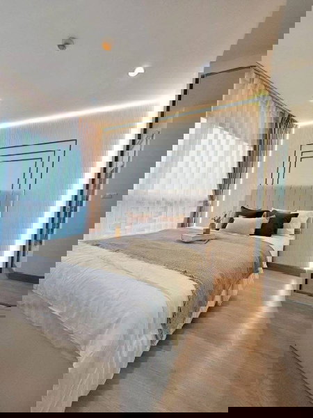 รูป Best Price 💗 ให้เช่า The Viva Condo Sathorn Taksin ห้องสวยมาก ตกแต่งแบบลัคชูสุดๆ น่าอยู่มาก ราคาดีสุดๆ  | Code DS2307 Line : @Dstay - รูปที่ 5/7