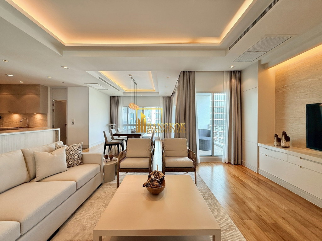 รูป Gorgeous 3 Bedroom Luxury Apartment For Rent in Phloenchit - BR21412AP - รูปที่ 3/42