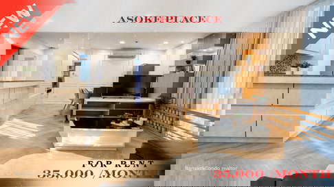 🍀🍀 Prime condo location 🚆ให้เช่า📌 อโศก เพลส (Line:@rent2022)BTS อโศก ✨พร้อมเข้าอยู่ ✨ A04634