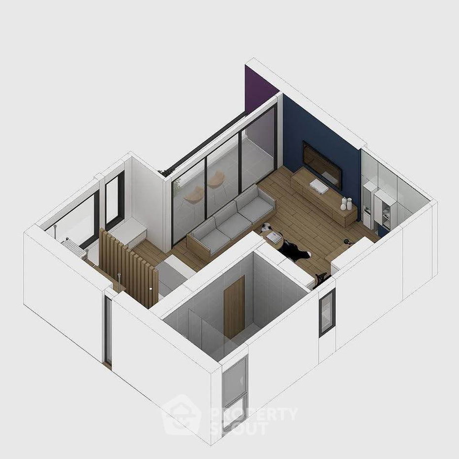 picture Studio Condo at Vantage Ratchavipa Condominium in Chatuchak (ID 2762402) - 4/11