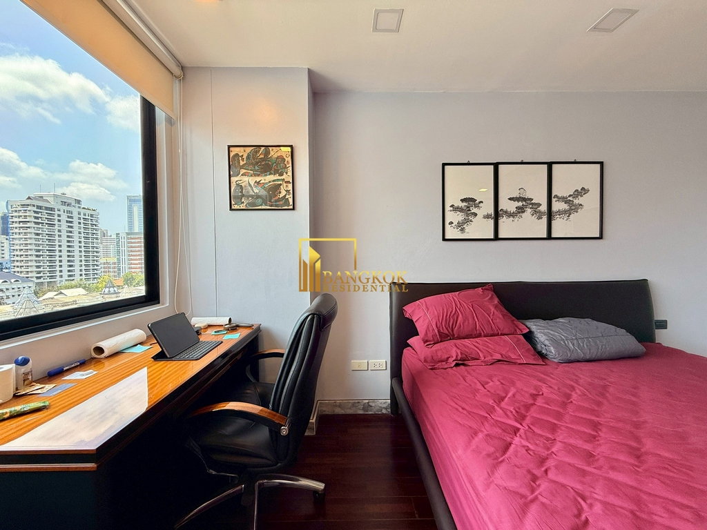 รูป Baan Saraan | Stylish 3 Bedroom Duplex Condo in Phrom Phong - BR4175CD - รูปที่ 5/49