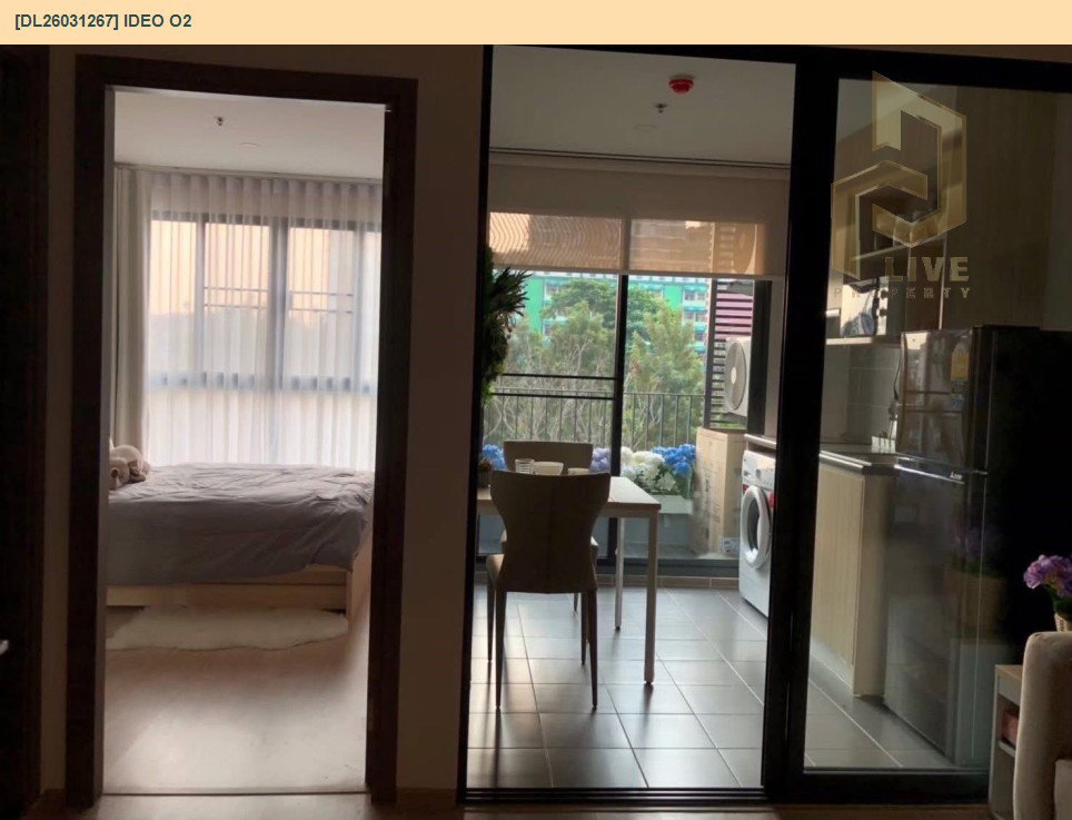 รูป DL26031267 ให้เช่าคอนโด ไอดีโอ โอทู (IDEO O2) ใกล้ BTS บางนา พร้อมเข้าอยู่ โทรด่วน 0653619502 LineID @897iyzll - รูปที่ 9/11