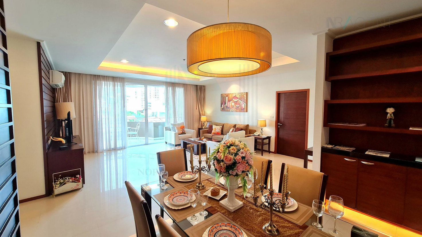 รูป 🎊 ให้เช่าคอนโด ปิยะทิพย์ เพลส อาคาร 1 ชั้น 5 3 ห้องนอน ขนาด 287 ตรม ใกล้ ใกล้ BTS พร้อมพงษ์ - รูปที่ 3/8