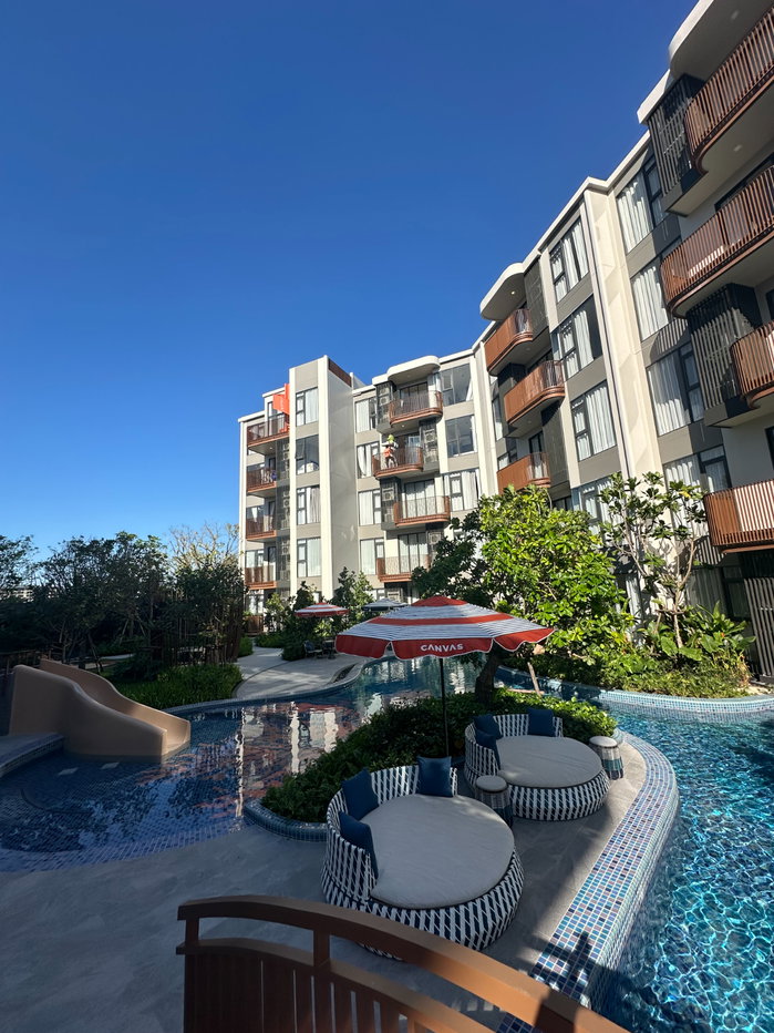 รูป 🌴✨ CANVAS เชิงทะเล 2 ห้องนอน วิวสระ คอนโดใหม่ พร้อมอยู่ 🌟 - รูปที่ 34/79