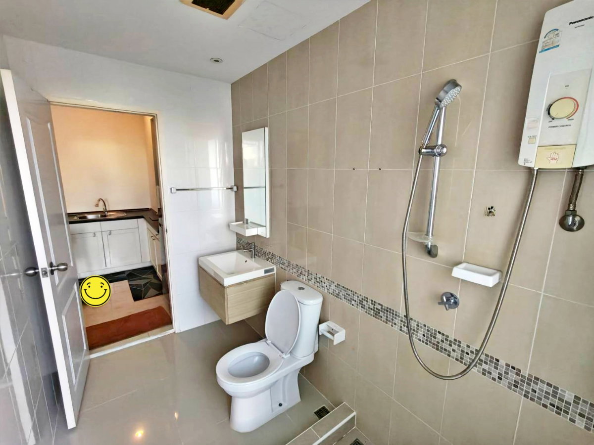 รูป ให้เช่า คอนโด S1 Rama9 32 ตรม. 1 นอน เฟอร์ครบ มีเครื่องซักผ้า 10,000/ด. ว่างพร้อมอยู่ ใกล้ Airport Link หัวหมาก  - รูปที่ 11/17